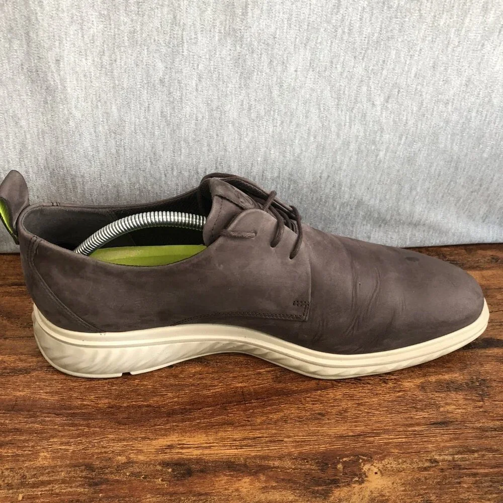 ECCO 'St. 1 Hybrid' Mens SZ EU 44‎ US 10-10.5 Plain Toe Derby Lavender Shoes